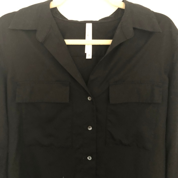 Aritzia | The Group Babaton Romm Shirt Black | XS - Picture 6 of 8